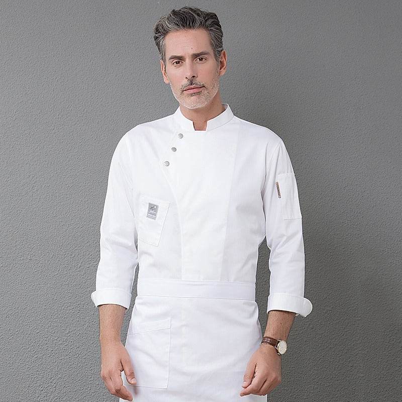 Hotel Chef Long Sleeve Work Clothes - Mubimart
