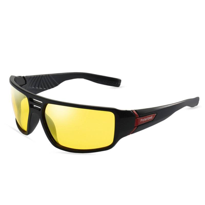Sporty polarized sunglasses - Mubimart