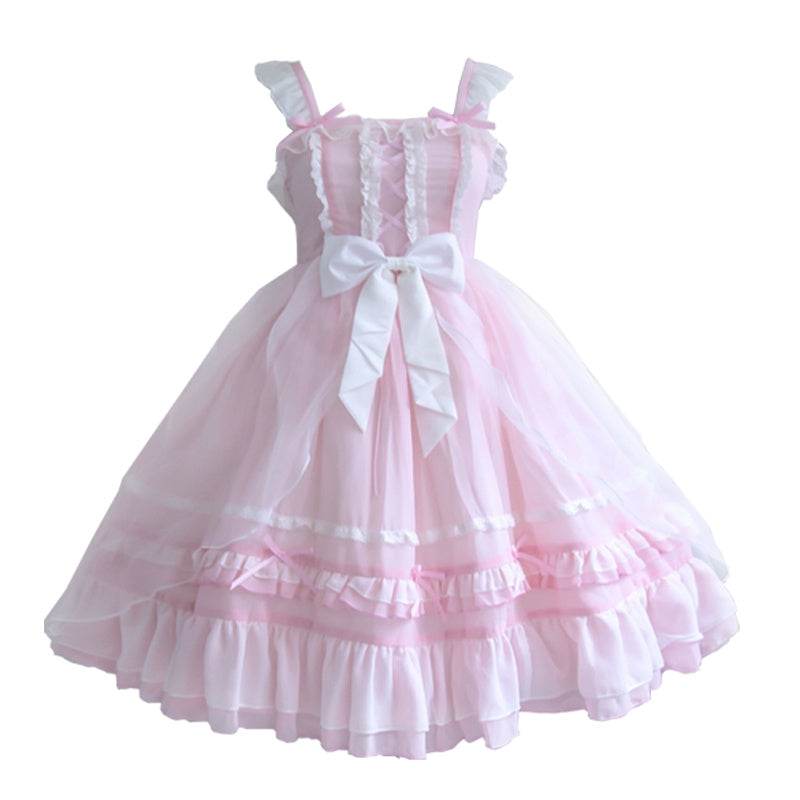 Lolita sweet camisole dress - Mubimart