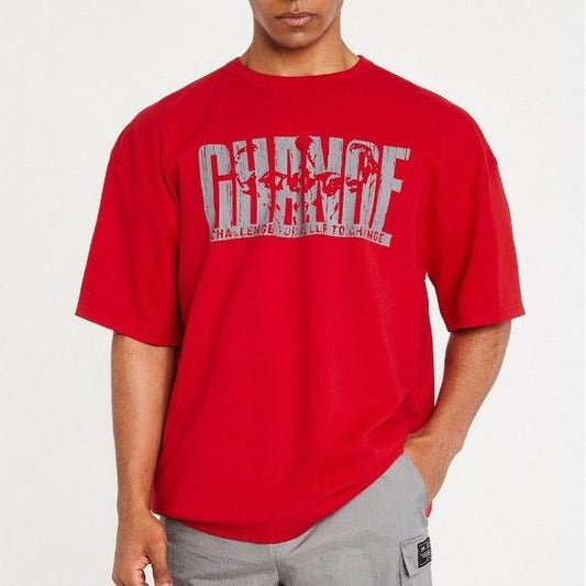 Men's Workout Exercise T-shirt Summer Cotton American Style - Mubimart