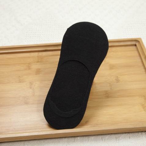 Low-back boat socks Thin section shallow mouth invisible socks spring and summer sports men's cotton socks - Mubimart