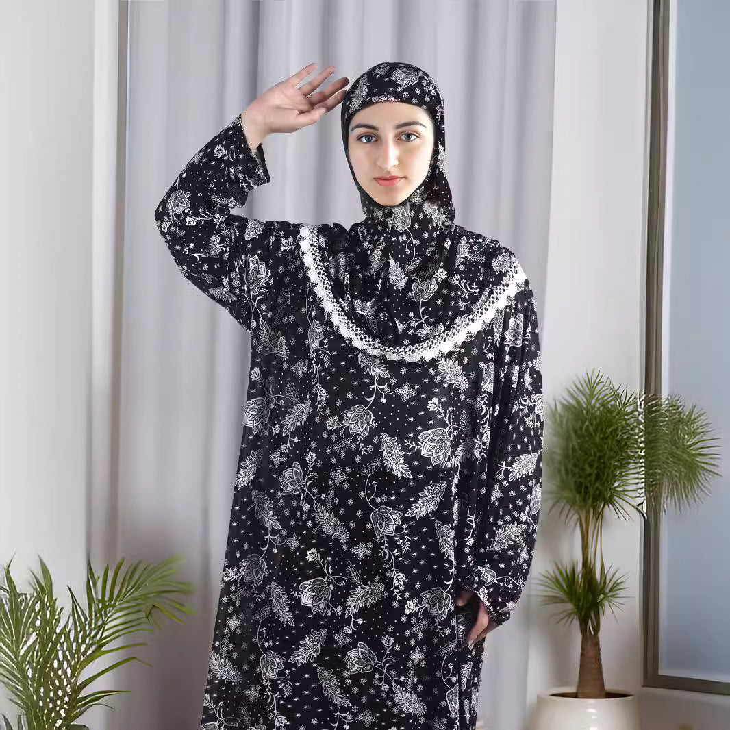 Plus Size Women's Arabic Robe Muslim Classic Fashion Dress - Mubimart -  