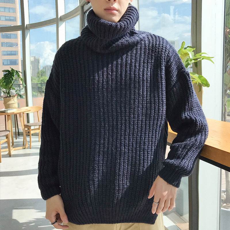 Sweater pullover sweater bottoming shirt - Mubimart