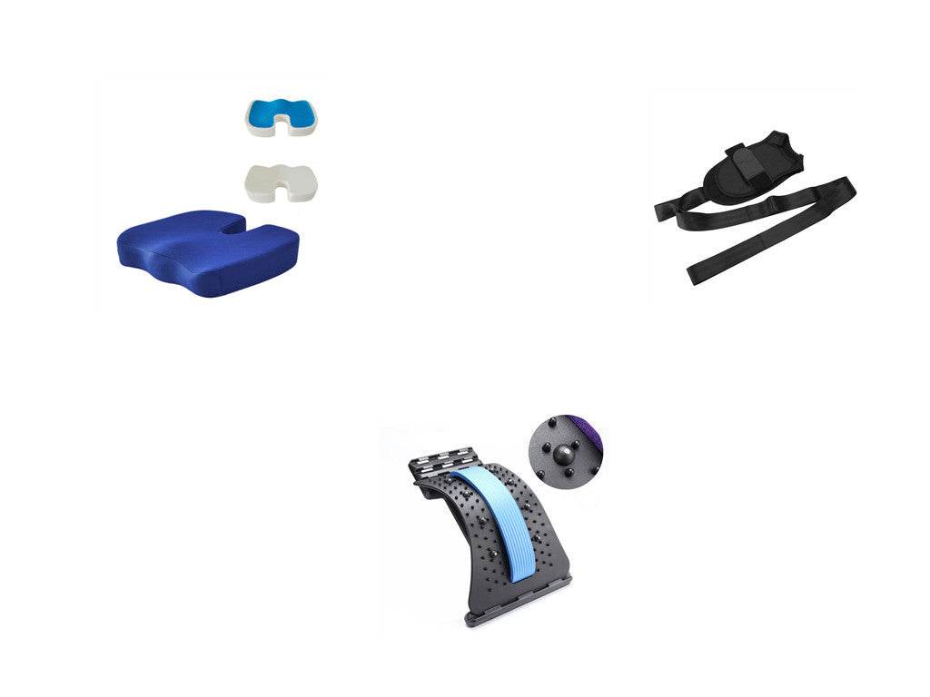 Lumbar Tractor Waist Traction Therapy Lumbar Orthosis Lumbar Intervertebral Disc Waist Prominent Back Pain Relief - Mubimart