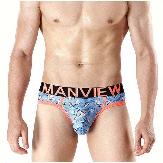 Fashion Bamboo Fiber Fancy Underwear Men - Mubimart