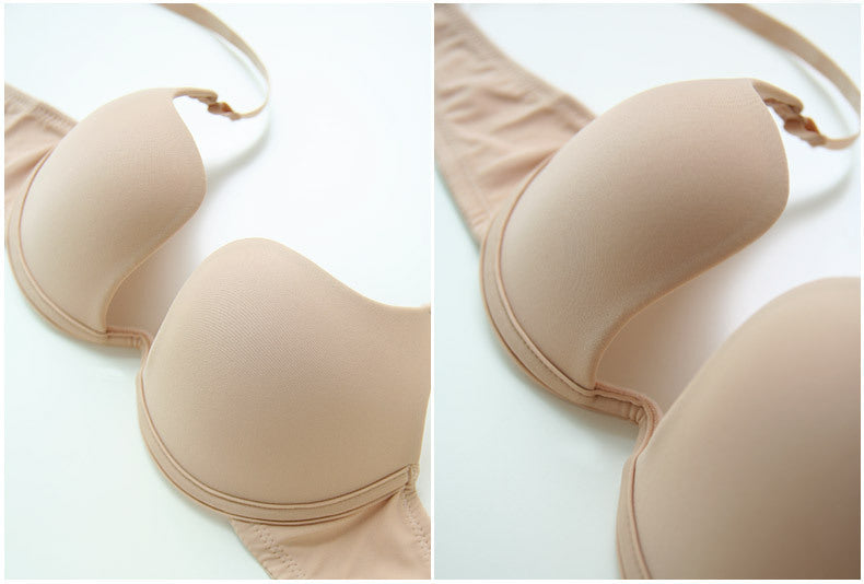 Women's Wedding Lingerie Evening Push Up Invisible Bra - Mubimart -  