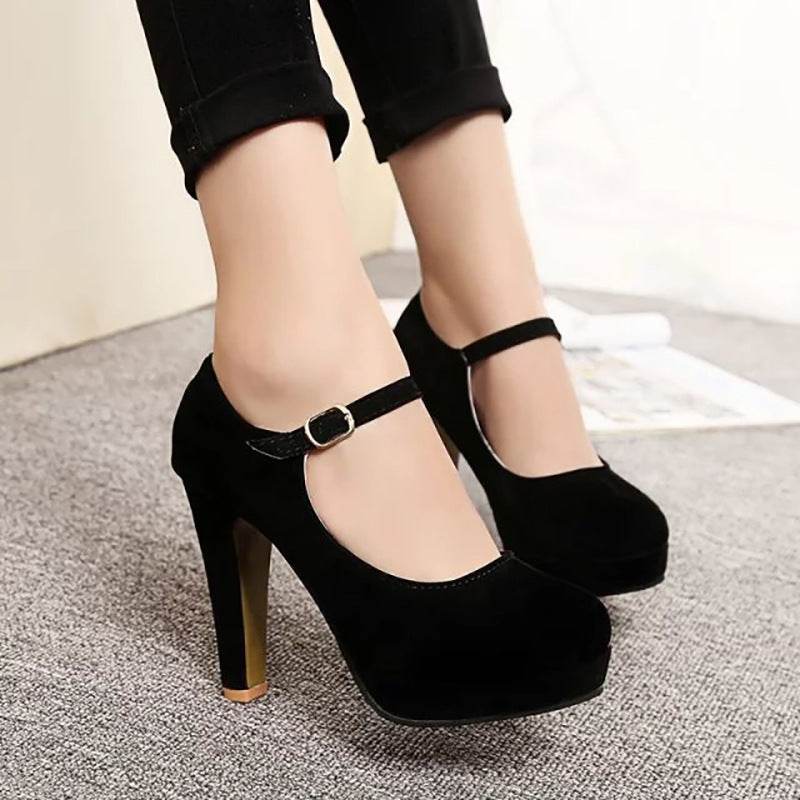 Frosted high heels - Mubimart