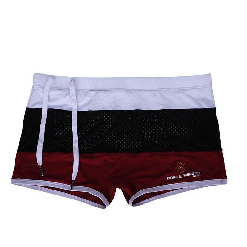 Men's Polyester Swimming Trunks Boxers - Mubimart
