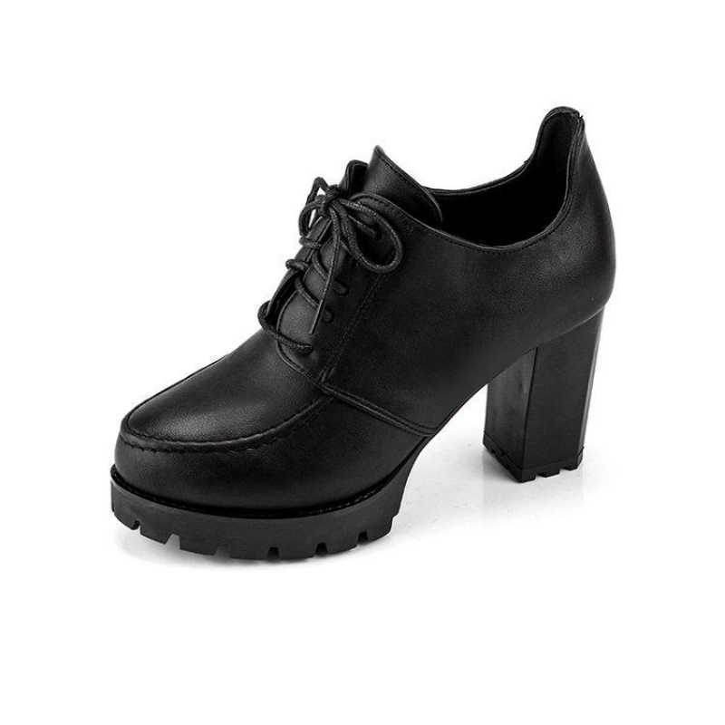 Women's Platform With Thick Heels And High Heels - Mubimart