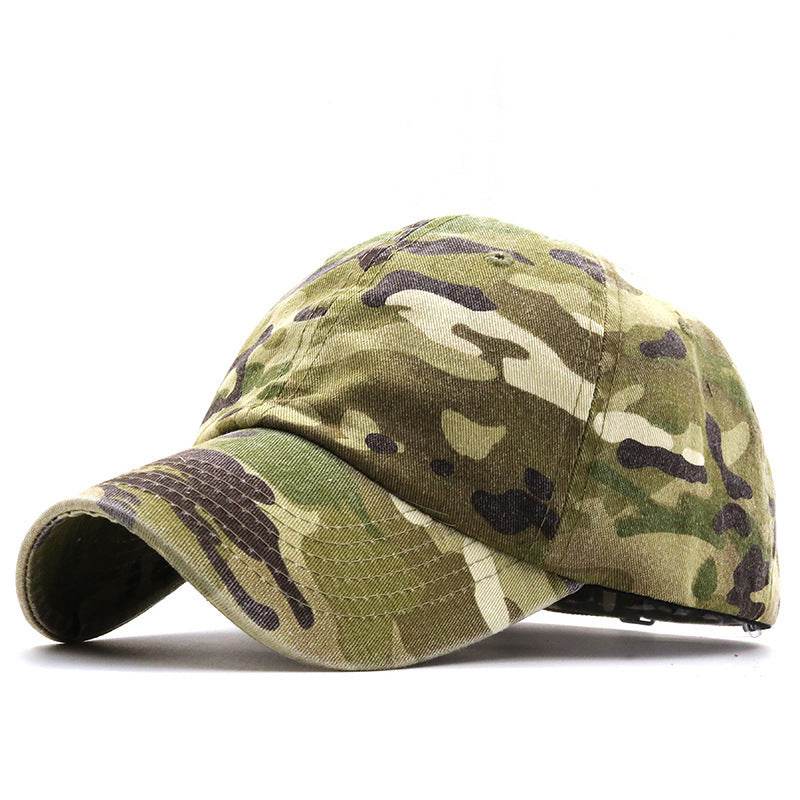Sun-proof Camouflage Baseball Cap Peaked Cap Sun Hat - Mubimart