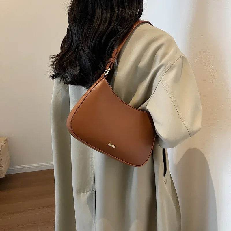Red Underarm Shoulder Bags For Women 2024 New Texture Leather Crossbody Bag Luxury Designer Wedding Bride Handbags Sling Bag - Mubimart