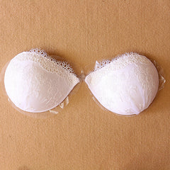 Lace Invisible Bra Patch Embroidered Strapless Silicone Underwear - Mubimart -  