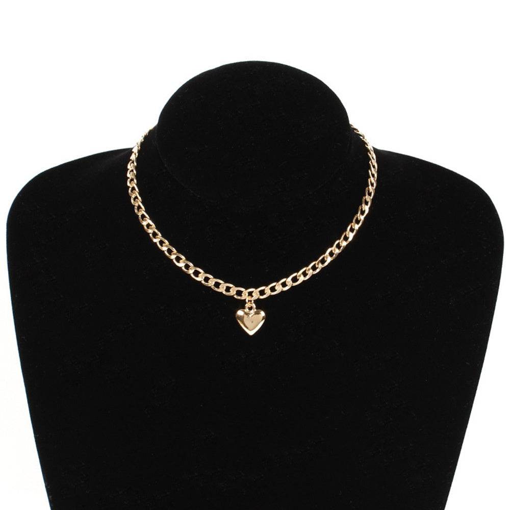 Love Heart Bohemian Choker Necklace for Women - Mubimart