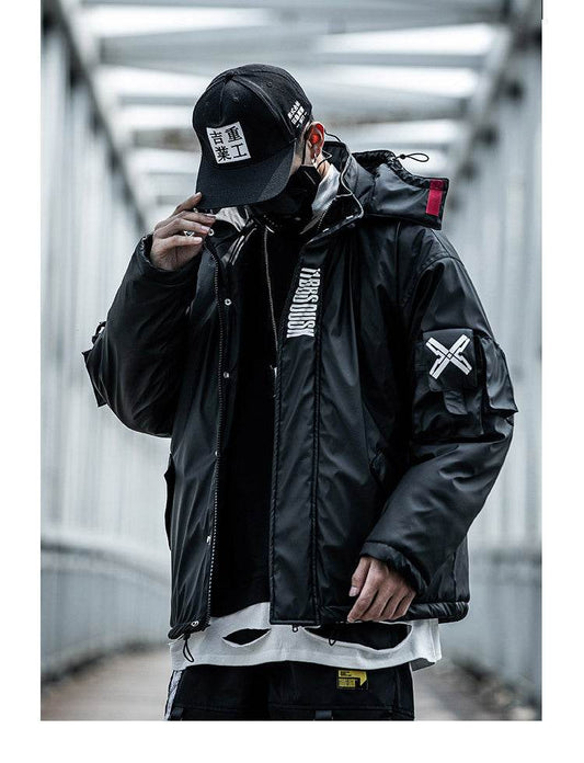 Winter Jacket Men Hooded Coats - Mubimart