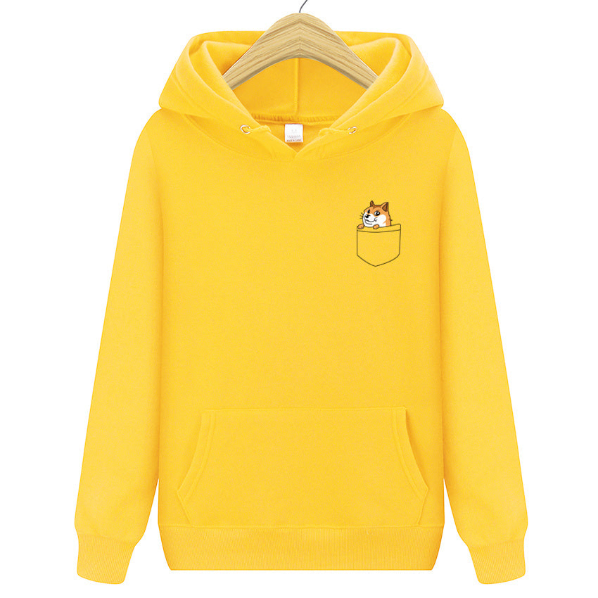 Hooded pullover sweater