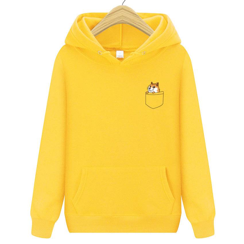 Hooded pullover sweater - Mubimart