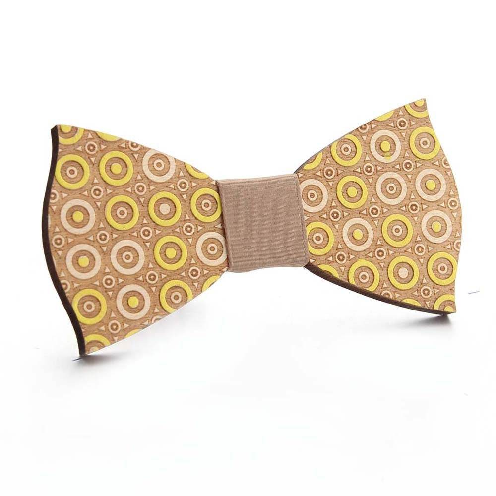 Hand-painted Puzzle Bow Tie Bow Tie Color Hand-painted - Mubimart