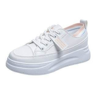 Fashion Sports High Casual Shoes White Shoes Women - Mubimart