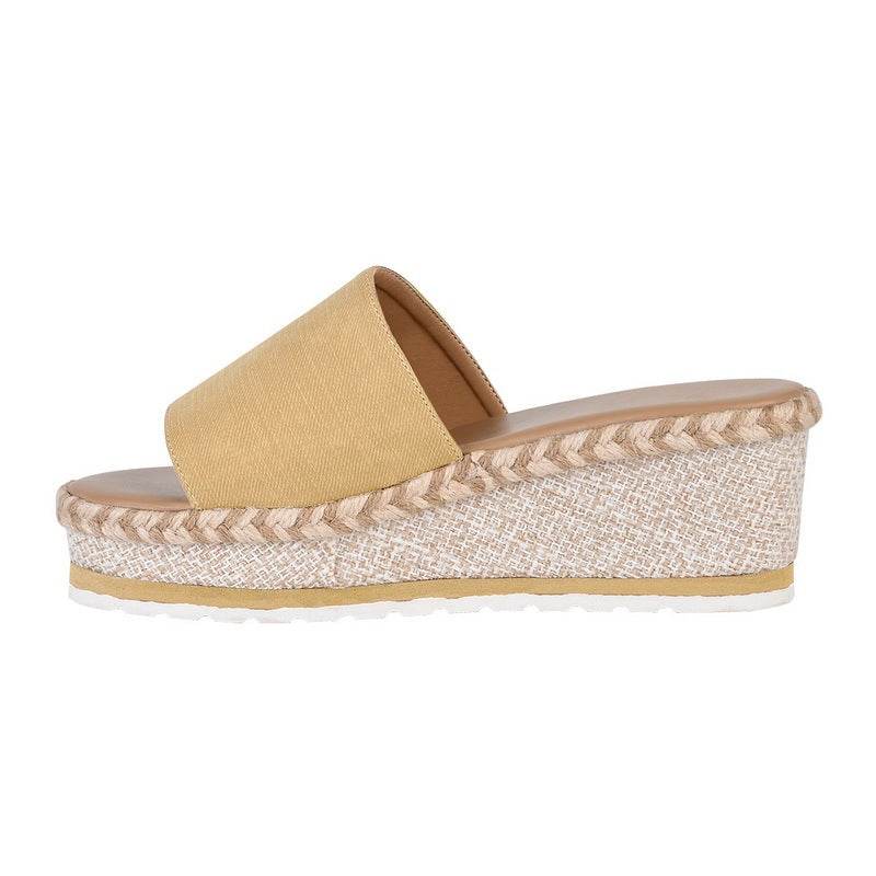 Platform sandals wedge heels fashion sandals - Mubimart