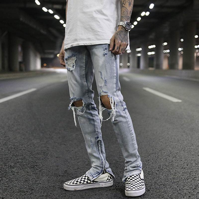 Zipper jeans - Mubimart
