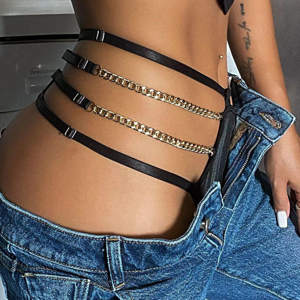 Waist Chain Extremely Seductive Thong - Mubimart -  