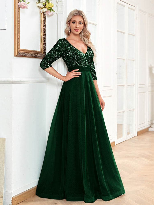 Fashion Elegant Prom Evening Dress - Mubimart