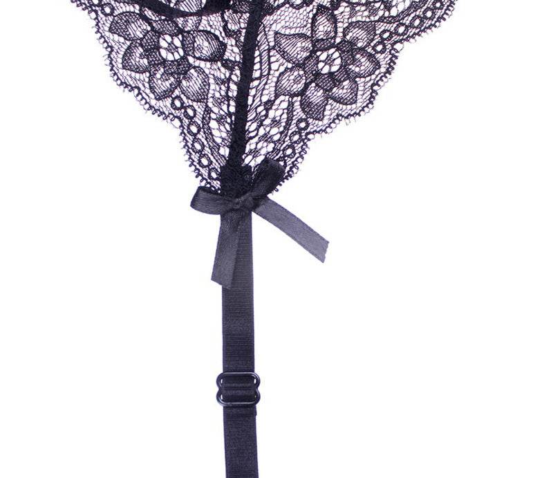 Ribbon Garter Belt Adjustable Size Accessories - Mubimart