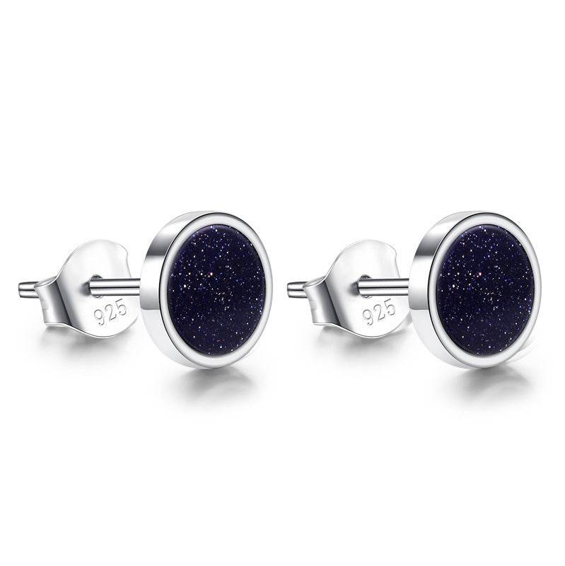 925 Earrings Men's Trend Personality Men - Mubimart