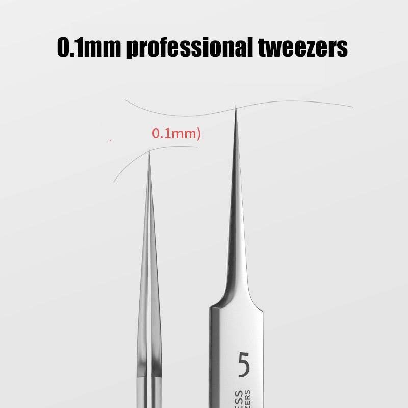 Ultrafine No. 5 Blackhead Removal Tweezers - Mubimart
