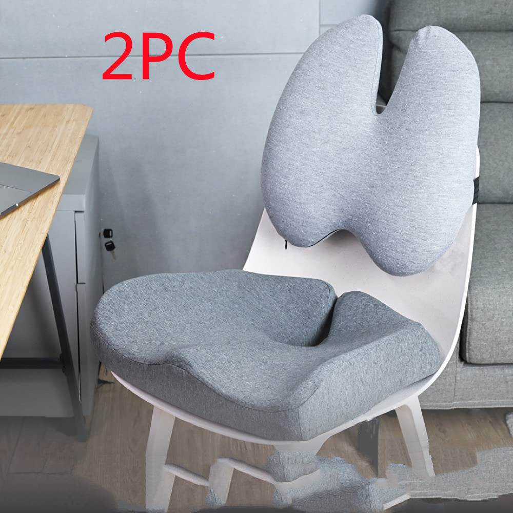 Car Seat Memory Foam Office Ergonomic Chair Cushion - Mubimart