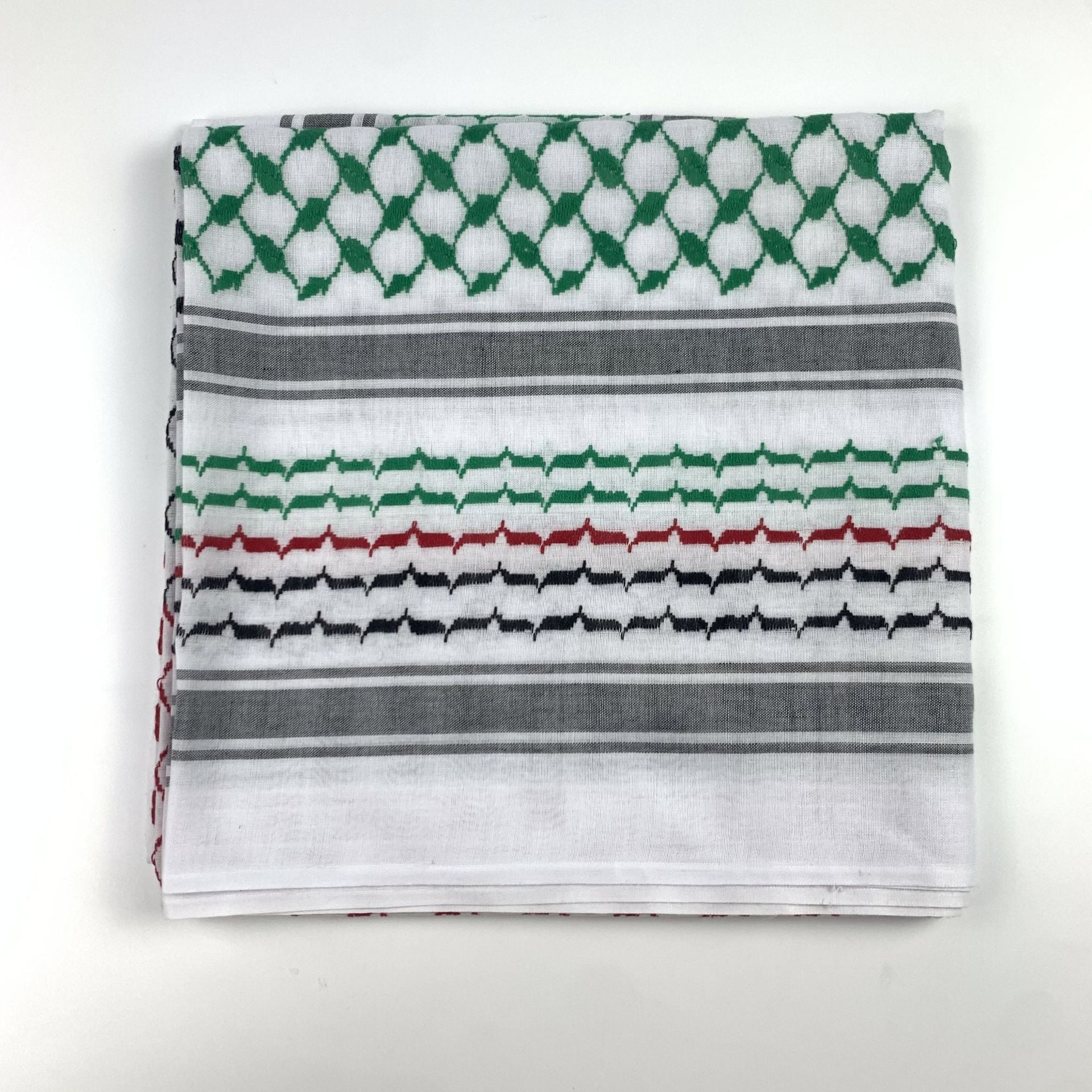 Keffiyeh Jacquard Quadratischer Schal Männer Dubai Naher Osten Muslim Saudi-Arabien