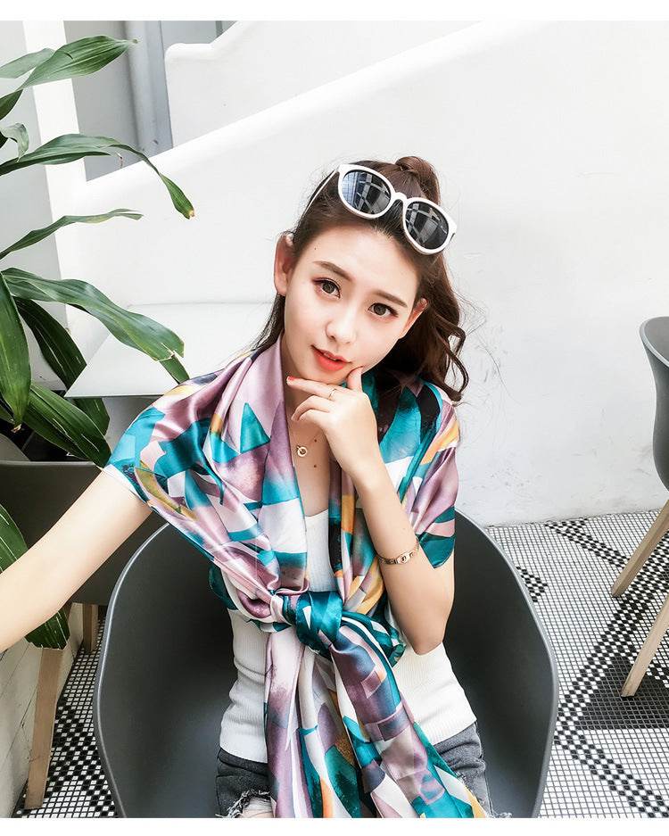Diamond silk scarves - Mubimart