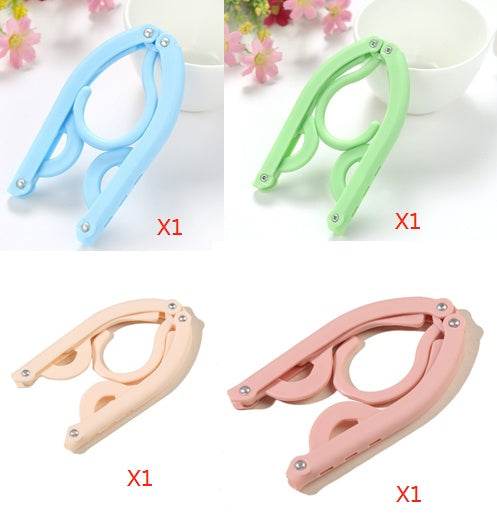 Multi-function travel folding hanger - Mubimart