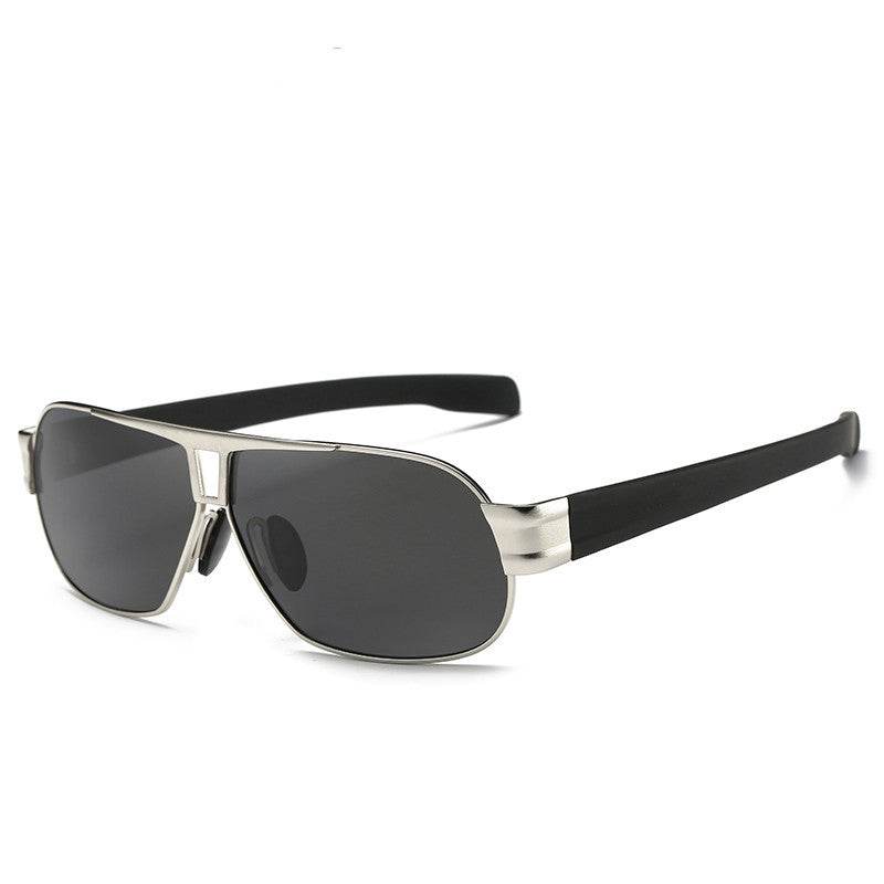 Polarized Sunglasses Men's Sunglasses Metal Square - Mubimart