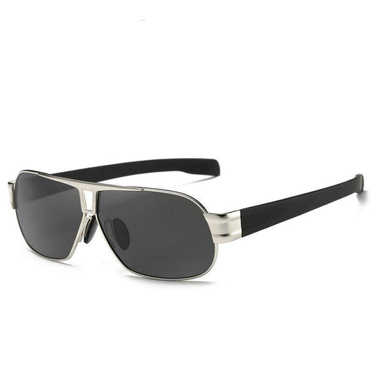 Polarized Sunglasses Men's Sunglasses Metal Square - Mubimart