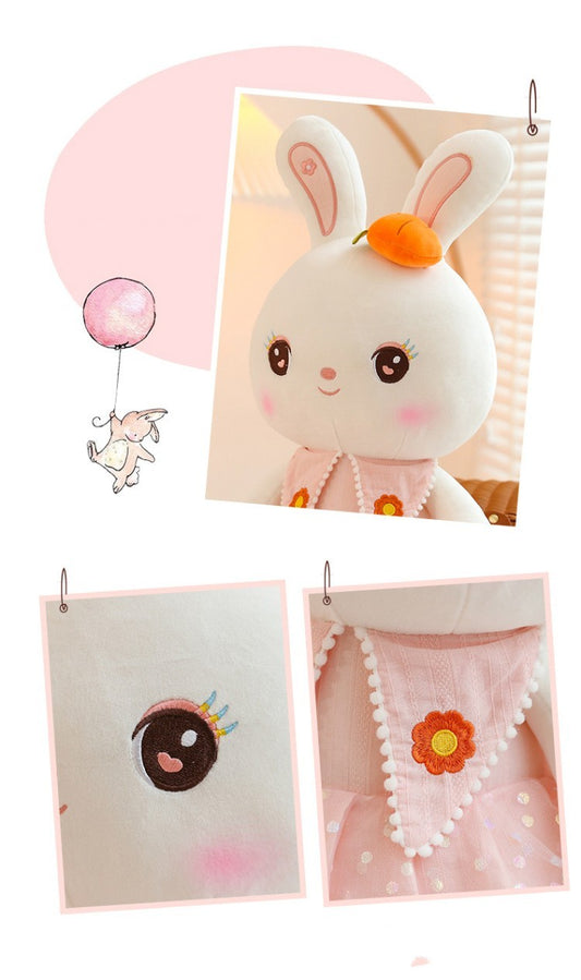 Sweetheart Rabbit Plush Toy Throw Pillow