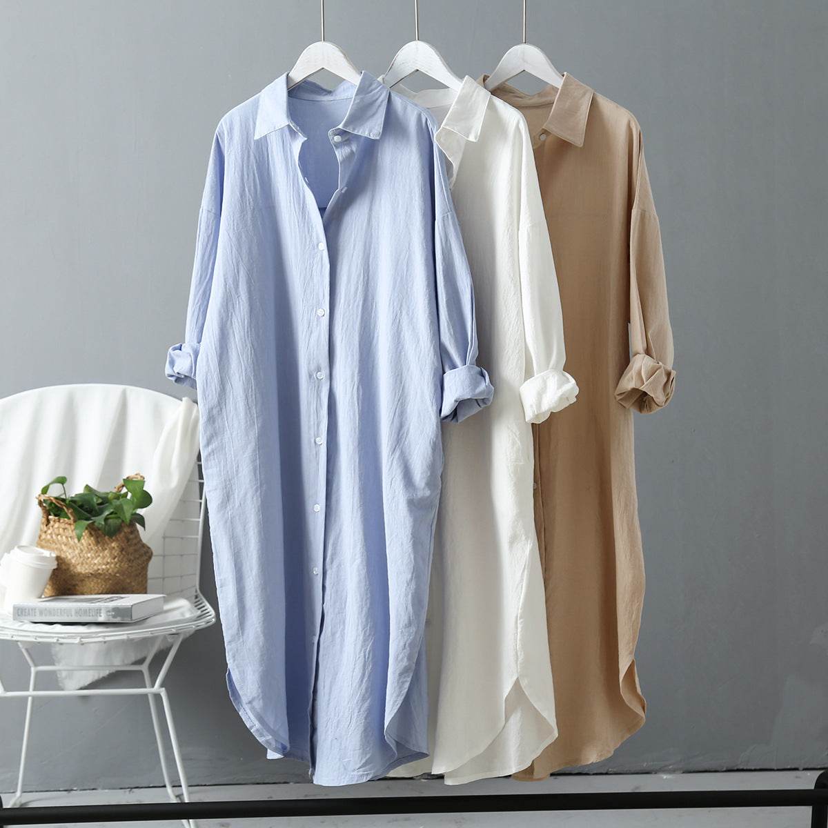Shirt dress shirt - Mubimart
