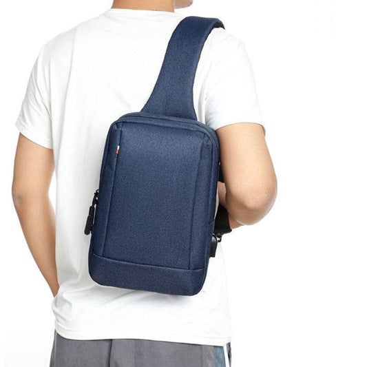 Men Chest Bag Shoulder Bags Crossbody Sling Backpack - Mubimart