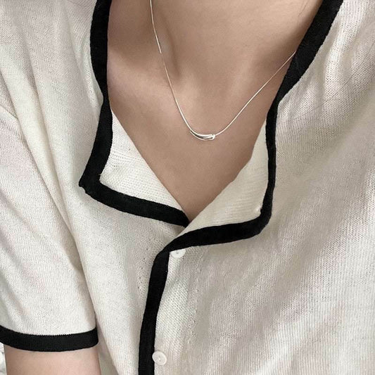 Love Pearl Clavicle Chain Necklace For Women - Mubimart