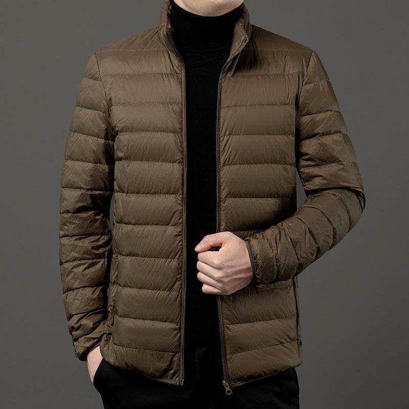 Autumn And Winter Lightweight Down Jacket Men - Mubimart