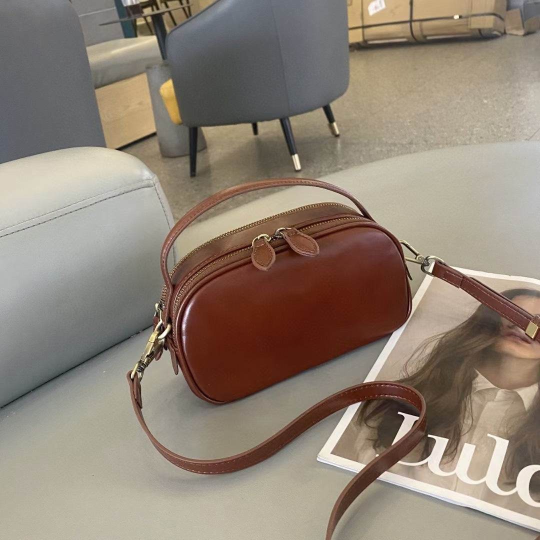 Retro Shoulder Messenger Bag Fashion Women - Mubimart