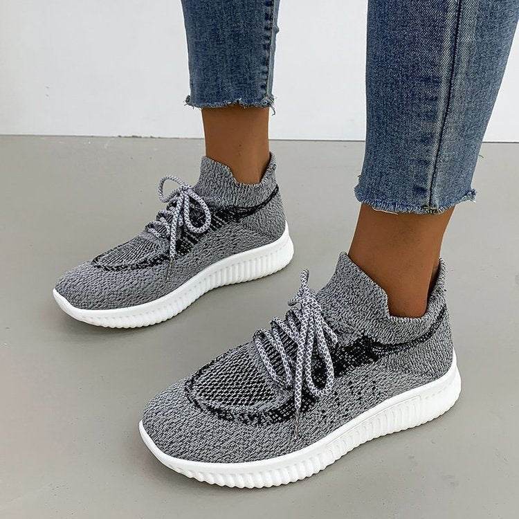 Breathable casual sports shoes women - Mubimart