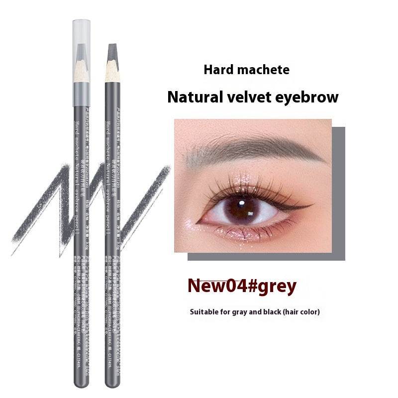 Hard Core Waterproof Natural Not Smudge Eyebrow Pencil - Mubimart