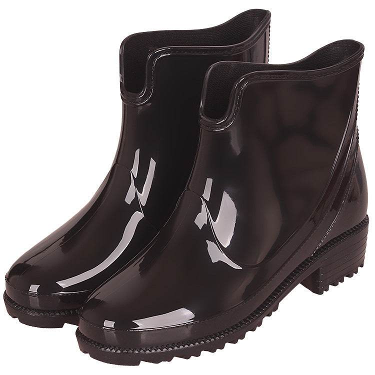 Women's Rain Boots Low-top Rain Boots Low-top Non-slip - Mubimart