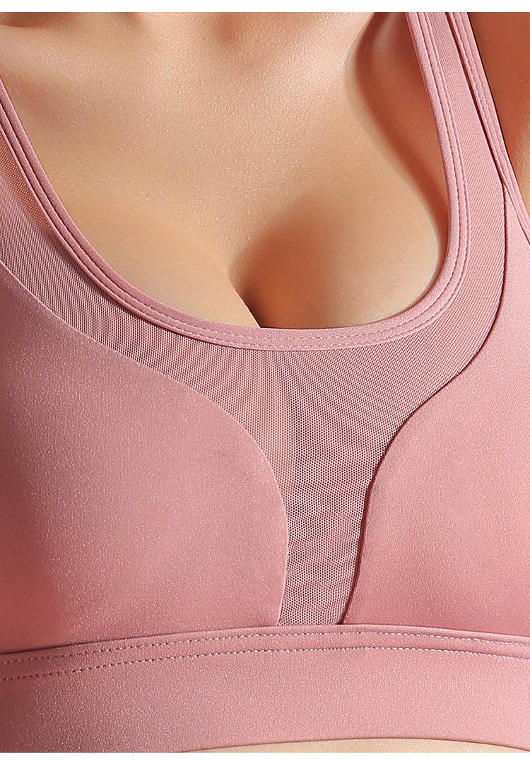 Sports Bra Shockproof Yoga Vest Sports Bra - Mubimart