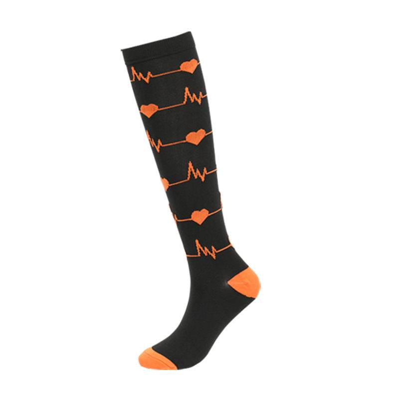 Fashion Calf Length Compression Socks - Mubimart