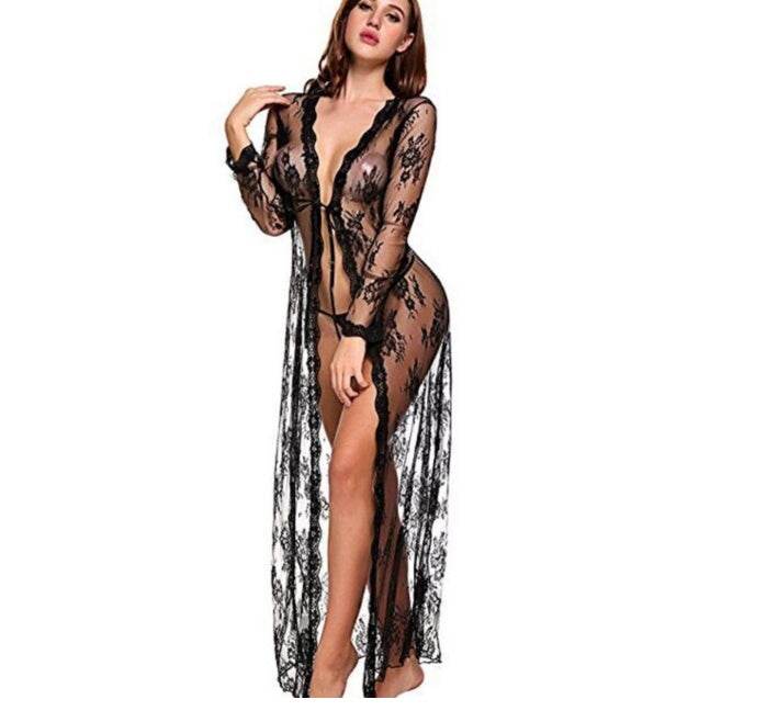 Lace dress maxi dress - Mubimart
