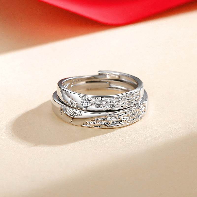 Couple Ring For Men And Women - Mubimart