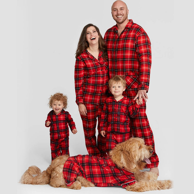 New Christmas Whole Family Print Set Pajamas - Mubimart - Christmas Family Pajama 