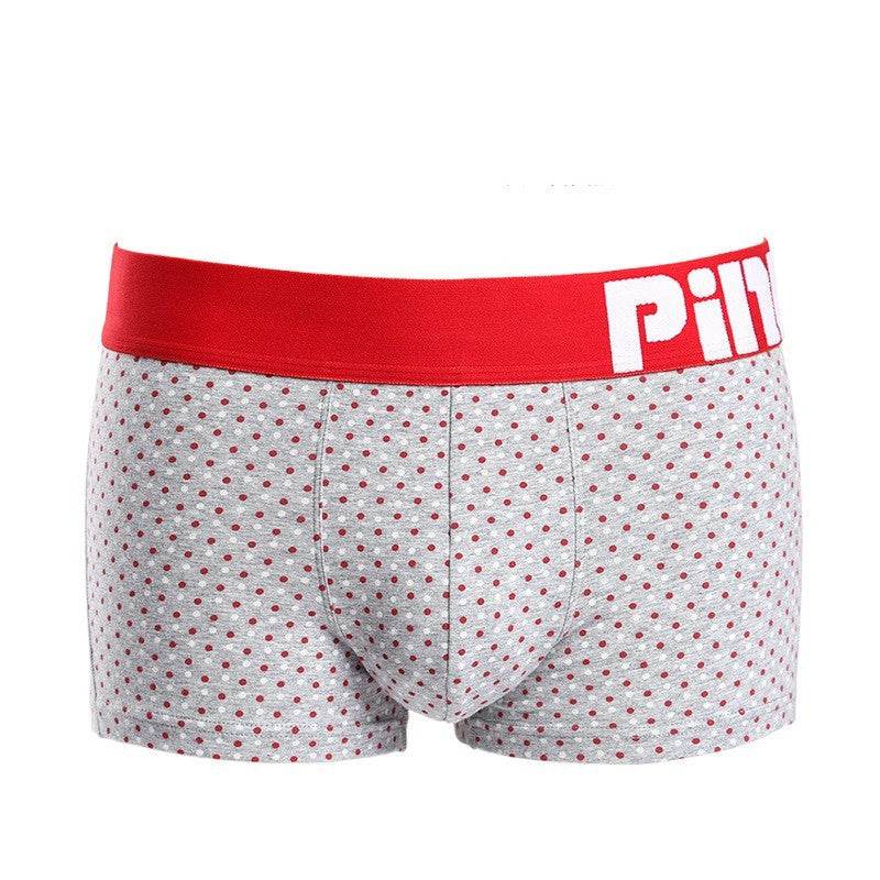 Stretch Cotton Men's Boxer Briefs - Mubimart